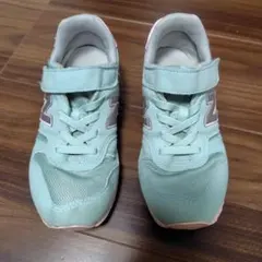 New Balance373 ミントグリーン キッズスニーカー　21cm