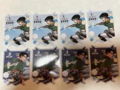 【限定品】進撃の巨人　ステッカー　進撃の日田　FEST　リヴァイ　8枚セット