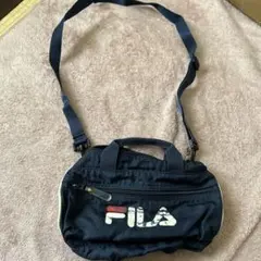 FILA ネイビー ショルダーバッグ