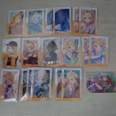 プロセカ　エピカ　ウエハース　鏡音リン　箔押し