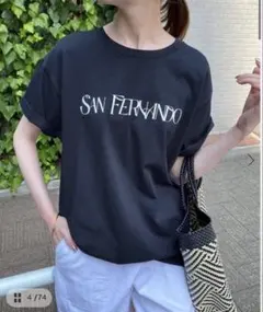 SLOBE IENA SAN FERNANDO ロゴ Tシャツ 半袖のサムネイル