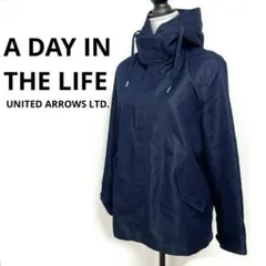 【アデイインザライフ】ユナイテッドアローズ　デニム　ジャケット(M)フード