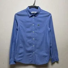 LACOSTE ブルーシャツ サイズ34