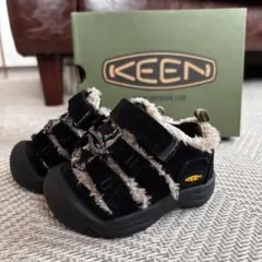 KEEN ブラック スニーカー ベルクロ