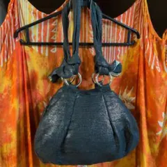Vivienne Westwood　ショルダー　バッグ　トート？ブラック　ラメ系