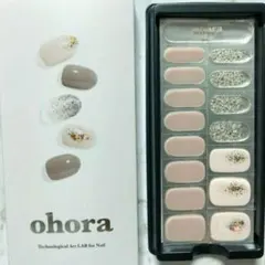 ★ohora★Milk Shower★オホーラネイルシール15枚③シェル