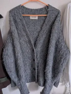 epine sheep bijou volume cardigan - メルカリ エピヌ sheep bijou volume cardigan gray