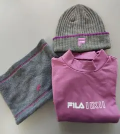 ★即購入可【セット出品】FILA GOLF Tシャツ＆帽子＆ネックウォーマー
