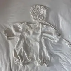 monbebe glory suit 退院着　お宮参りボンネット付き‼︎
