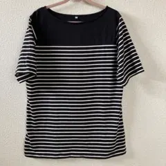 Tシャツ　ボーダー　レディースLLのサムネイル
