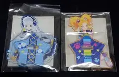 アイカツ アクリルラバスタコレクション 白銀リリィ 二階堂ゆず セット