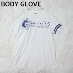 ボディグローブ Tシャツ XL 白 半袖 ビッグシルエット デカロゴ サーフ'のサムネイル