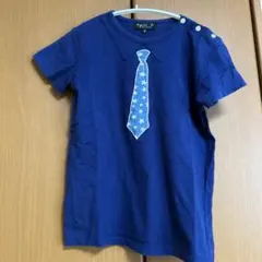 更に値下げ　agnès b. ENFANT ネイビー Tシャツ 150cmのサムネイル