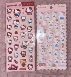 【新品未開封】ハローキティ ぷっくりシール フェルトシール