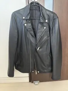 ダブルライダースジャケット ブラックのサムネイル