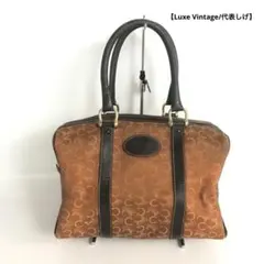 CELINE セリーヌ Cロゴ ハンドバッグ ブラウン レディース ブランド