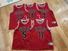 SHOHOKU バスケットボール ユニフォーム 5点セット