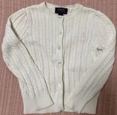 Polo Ralph Lauren カーディガン ホワイト　5yrs