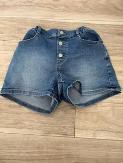 gu デニムショートパンツ 130サイズ