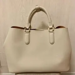 ZARA Basic ザラ 2WAYバッグ 白