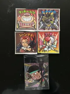 ワンピース　マンチョコ REDシール ステッカーコレクション