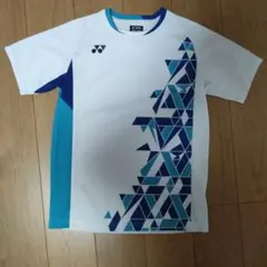 YONEX バドミントンウェア ホワイト/ブルー
