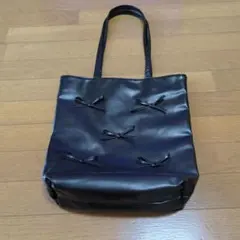 ehka sopo リボン トートバッグ 肩掛け