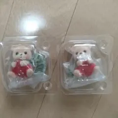 シルバニア どきどきコレクション赤ちゃんフルーツパーティ2 クマ　2点セット