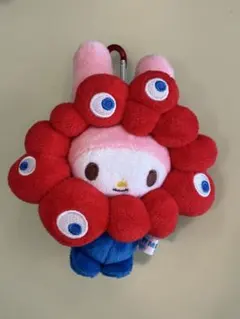 サンリオ ミャクミャク なりきりぬいぐるみ マイメロ BC カラビナ 赤