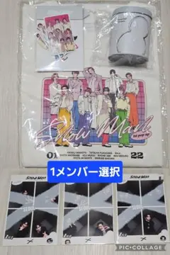 Snow Man POPUP プリクラ(渡辺岩本目黒)コラボTステッカークッキー