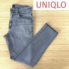 UNIQLO ユニクロ スキニー デニム ジーンズ ウルトラストレッチ グレー