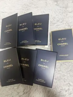 【新品未使用】シャネル　ブルードゥシャネル　パルファム　サンプルセット