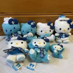 希少2007年 a-nation × ハローキティ ぬいぐるみ　７店セット