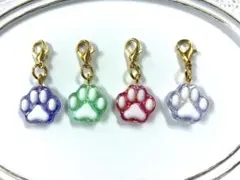 肉球　チャーム　セット