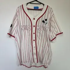 東京ディズニーリゾート ミッキーマウス ベースボールシャツ M