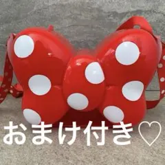 《おまけ付き》ミニーマウス リボン型 ポップコーンバケット