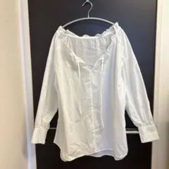 Haruさま専用　スローブイエナ　タイプライターフリルカラーブラウス