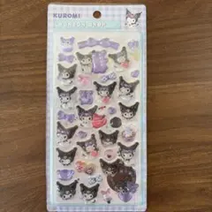 Kuromi ボンボンドロップシール サンリオ