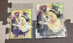 ある日、お姫様になってしまった件について　ポストカードセット　ミニアクリルアート