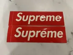 Supreme ボックスロゴ ステッカー 2枚セットのサムネイル
