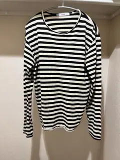 BEAMS ボーダー 長袖カットソー