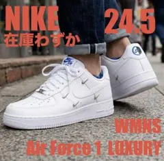 NIKE WMNS AIR FORCE 1 LUXURY 24.5 ホワイトのサムネイル