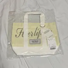 Her lip to ハリプ キャンバストートバッグ 黄色 新宿 ルミネ - メルカリ