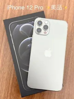 iPhone 12 Pro ✨美品✨ 256GB グラファイト 箱付き