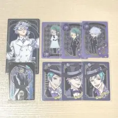 ツイステ オクタヴィネル アズール ジェイド フロイド ウエハース カード