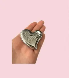 ヴィヴィアン　ハート型シルバーガスライター