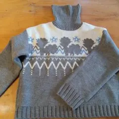 Pokémon　GU ポケモン タートルネックセーター ニット アローラロコン