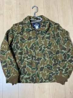 80s woolrich wool jacket duckhanter camo