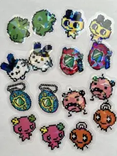 たまごっち　たまごっちシール　ホログラム　ステッカー　バンダイ　キャラクター