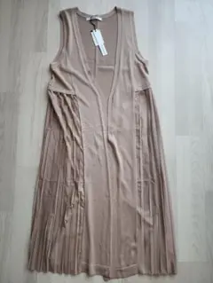 ヤマダヤ　RADIATE サイドプリーツロングジレ